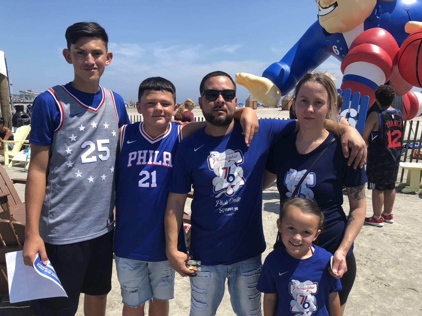 SEEN at 76ers Summer Shore Tour in Wildwood